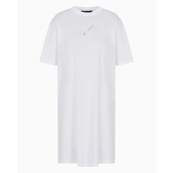 рокля,дамски,поли,и,рокли,armani,exchange,xw000378,af10354,dress,white
