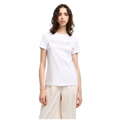 тениска,дамски,тениски,armani,exchange,xw000387,af10354,short,sleeve,t,shirt,white