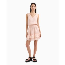 рокля,дамски,поли,и,рокли,armani,exchange,xw000470,af12815,dress,pink