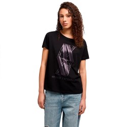 тениска,дамски,тениски,armani,exchange,xw000515,af10359,short,sleeve,t,shirt,black