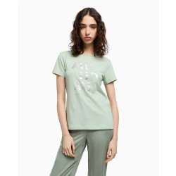 тениска,дамски,тениски,armani,exchange,xw000523,af10359,short,sleeve,t,shirt,green,(solstice)