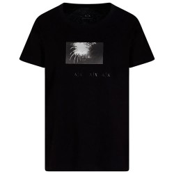 тениска,дамски,тениски,armani,exchange,xw000551,af10359,short,sleeve,t,shirt,black