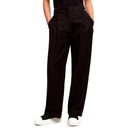 панталони,дамски,панталони,armani,exchange,xw000564,af12058,high,waist,pants,black