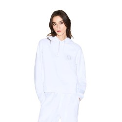 суичър,дамски,блузи,armani,exchange,xw000827,af13397,hoodie,white,(optic,white)