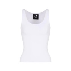 тениска,дамски,тениски,armani,exchange,xw000829,af13729,sleeveless,t,shirt,optic,white,(white)