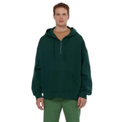 блуза,мъжки,пуловери,scotch,&,soda,179904,relaxed,fit,full,zip,sweatshirt,green