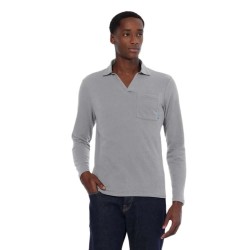 мъжки,блузи,с,яка,scotch,&,soda,179930,relaxed,fit,long,sleeve,polo,grey