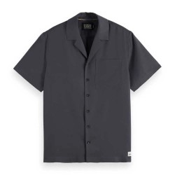 риза,с,къс,ръкав,мъжки,ризи,scotch,&,soda,180029,regular,fit,short,sleeve,shirt,grey
