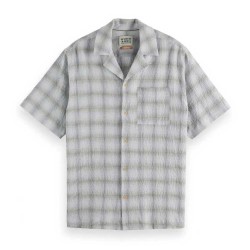 риза,с,къс,ръкав,мъжки,ризи,scotch,&,soda,180031,relaxed,fit,short,sleeve,shirt,grey