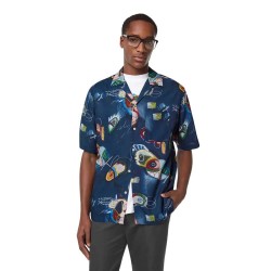 риза,с,къс,ръкав,мъжки,ризи,scotch,&,soda,180037,relaxed,fit,short,sleeve,shirt,blue