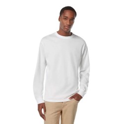 тениска,мъжки,тениски,scotch,&,soda,180059,relaxed,fit,long,sleeve,t,shirt,white