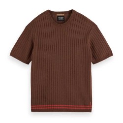 тениска,мъжки,тениски,scotch,&,soda,180087,t,shirt,brown
