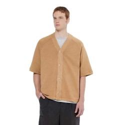 риза,с,къс,ръкав,мъжки,пуловери,scotch,&,soda,baseball,short,sleeve,sweatshirt,beige