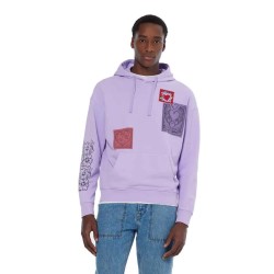 суичър,мъжки,пуловери,scotch,&,soda,burton,morris,hoodie,purple