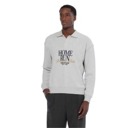 блуза,с,яка,мъжки,пуловери,scotch,&,soda,polo,relaxed,fit,sweatshirt,grey
