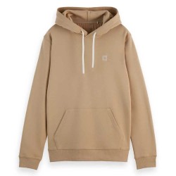 суичър,мъжки,пуловери,scotch,&,soda,seasonal,core,badge,logo,hoodie,sand