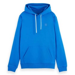 суичър,мъжки,пуловери,scotch,&,soda,seasonal,core,badge,logo,hoodie,blue,(league,blue)