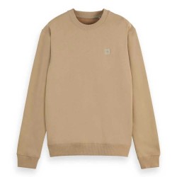 блуза,мъжки,пуловери,scotch,&,soda,seasonal,core,badge,logo,sweatshirt,beige,(sand)