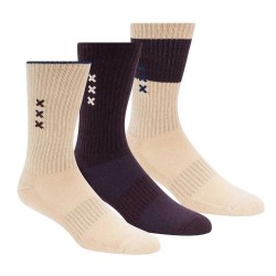 чорапи,мъжки,чорапи,scotch,&,soda,ss123275,crew,socks,3,pairs,light,beige,(beige,black)