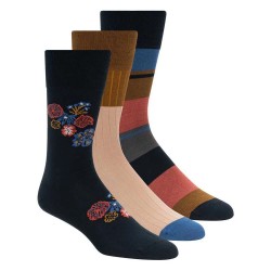 чорапи,мъжки,чорапи,scotch,&,soda,ss123277,crew,socks,3,pairs,navy,(multicolor)
