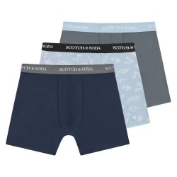 боксерки,мъжко,бельо,scotch,&,soda,sssp25m153378,boxers,3,units,blue,grey,(multicolor)