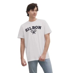 тениска,мъжки,тениски,silbon,raqueta,media,short,sleeve,t,shirt,white,(white)