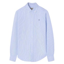 Риза с дълъг ръкав Silbon Sport Oxford long sleeve shirt - Blue (Medium Blue Stripes) риза,с,дълъг,ръкав,дамски,ризи,мъжки,ризи,silbon,sport,oxford,long,sleeve,shirt,blue,(medium,blue,stripes)