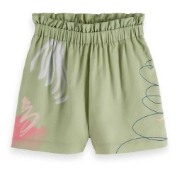панталони,дамски,панталони,scotch,&,soda,placed,high,waist,pants,green