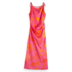 рокля,дамски,поли,и,рокли,scotch,&,soda,satin,dress,pink