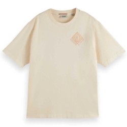 тениска,дамски,тениски,scotch,&,soda,u9a00654t,loose,fit,short,sleeve,t,shirt,beige