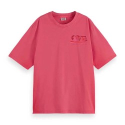 тениска,дамски,тениски,scotch,&,soda,u9a00655t,loose,fit,short,sleeve,t,shirt,pink