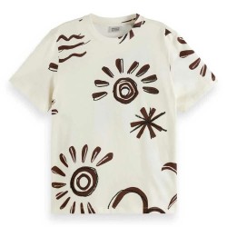 тениска,дамски,тениски,scotch,&,soda,u9a00656t,regular,fit,short,sleeve,t,shirt,beige