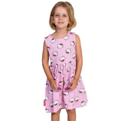 рокля,дамски,поли,и,рокли,hello,kitty,hello,kitty,sleeveless,dress,pink,(pink)