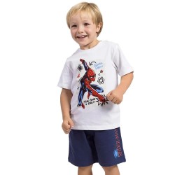 детски,екипи,детски,облекла,за,момчета,spiderman,spiderman,short,sleeve,set,white,(white)