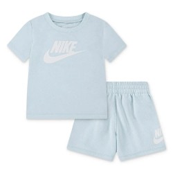 Nike Club short sleeve set - Blue (Glacier Blue) детски,екипи,nike,club,short,sleeve,set,blue,(glacier,blue)