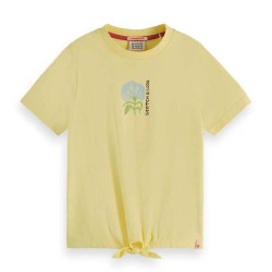 тениска,детски,тениски,scotch,&,soda,179360,t,shirt,yellow,(sorbet,yellow)