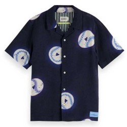 риза,с,къс,ръкав,детски,ризи,scotch,&,soda,179465,short,sleeve,shirt,blue