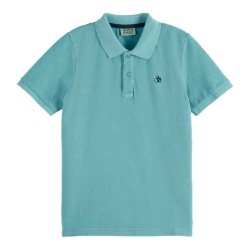 детски,блузи,с,яка,scotch,&,soda,179510,short,sleeve,polo,blue,(sea,blue)