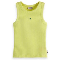 бебешка,тениска,детски,тениски,scotch,&,soda,baby,slim,fit,sleeveless,t,shirt,tennis,ball,yellow,(yellow)