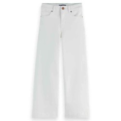 дънки,детски,панталони,scotch,&,soda,the,wave,wide,leg,jeans,tennis,white