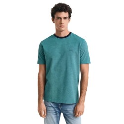 тениска,мъжки,тениски,gant,2013083,short,sleeve,t,shirt,blue,(bay,green)