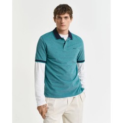 мъжки,блузи,с,яка,gant,2057029,short,sleeve,polo,bay,green,(blue)