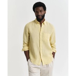риза,с,дълъг,ръкав,мъжки,ризи,gant,3240120,long,sleeve,shirt,dusty,light,yellow,(yellow)