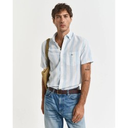 риза,с,къс,ръкав,мъжки,ризи,gant,3250044,short,sleeve,shirt,blue,(fresh,blue)