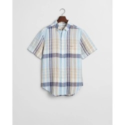 риза,с,къс,ръкав,мъжки,ризи,gant,3250075,short,sleeve,shirt,blue