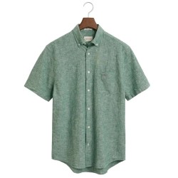 риза,с,къс,ръкав,мъжки,ризи,gant,3250083,short,sleeve,shirt,green