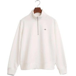 блуза,дамски,блузи,gant,4200561,half,zip,sweatshirt,eggshell