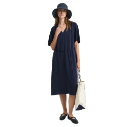 рокля,дамски,поли,и,рокли,gant,4503395,short,sleeve,dress,blue