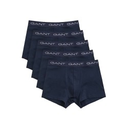 боксерки,мъжко,бельо,gant,900025003,boxers,5,units,blue,(marine)