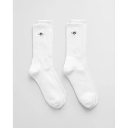 чорапи,мъжки,чорапи,gant,9960350,socks,2,pairs,white,(white)